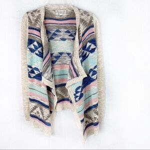 [Pink Republic] Knit Pattern Cardigan